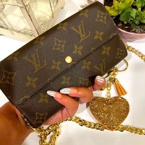 Louis Vuitton crossbody wallet